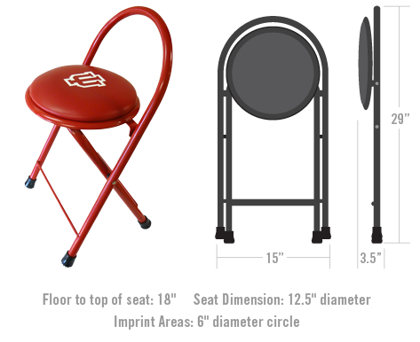 Locker Room Stool Stay Focused TS-1 IU